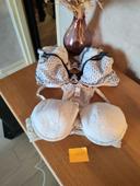 3 soutien gorge tbe blancs 85D etam