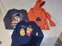 Lot de 3 tee shirt manches longues 4 ans