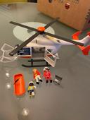 Playmobil hélicoptère secours 6686