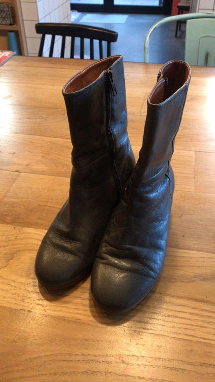 Bottines cuir - photo numéro 2