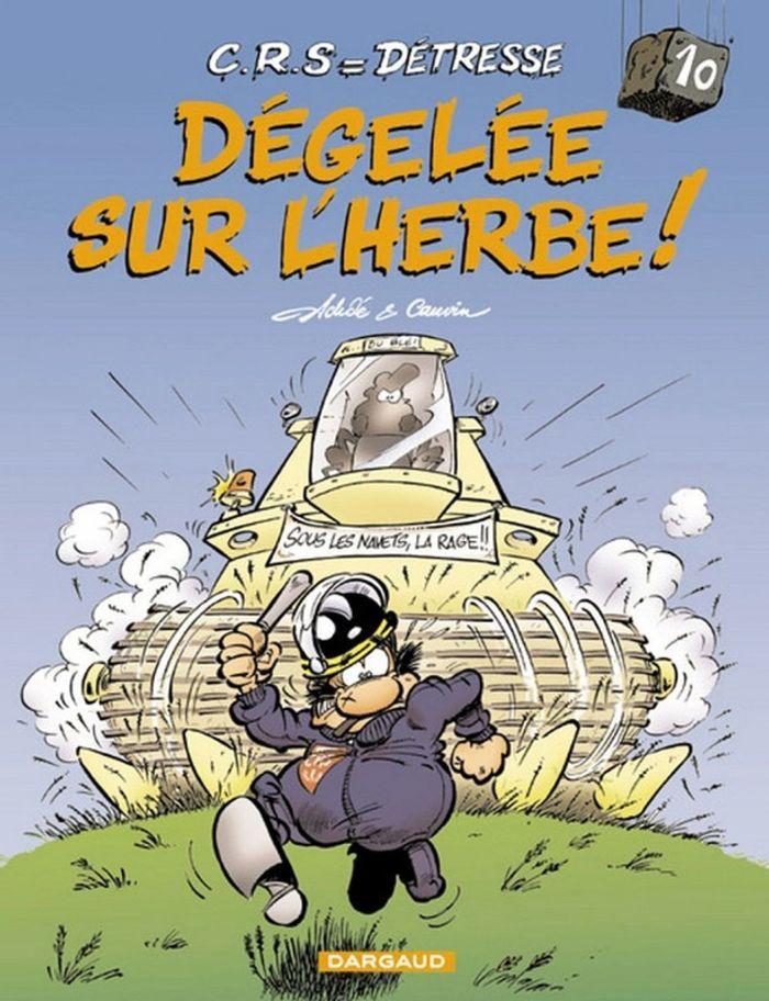 BD C.R.S = Détresse, tome 10 - Dégelée sur l’herbe - Achdé & Raoul Cauvin