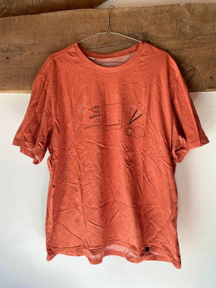 T-shirt imprimé Decathlon (neuf, corail), XXL - photo numéro 1