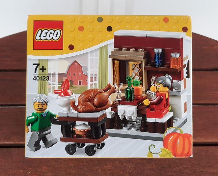 Neuf - LEGO 40123 Le repas de Thanksgiving - photo numéro 1