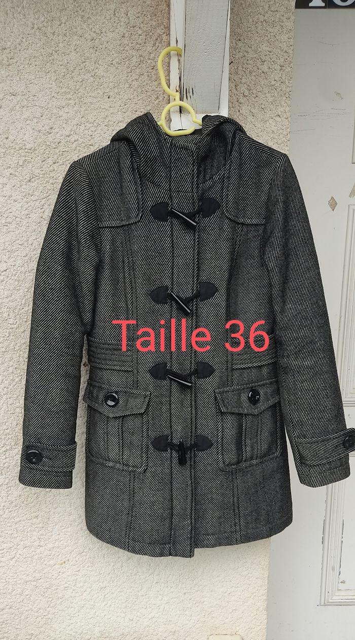 Duffle coat 50% laine taille 36 - photo numéro 1