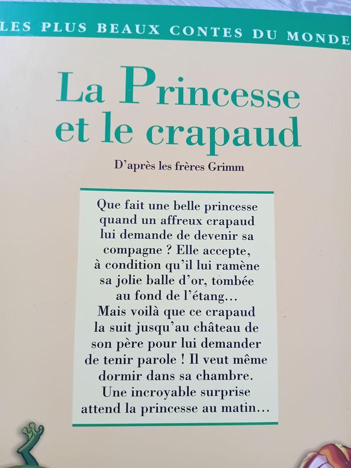 Ĺivre la princesse et le crapaud raconté par marlene jobert - photo numéro 2