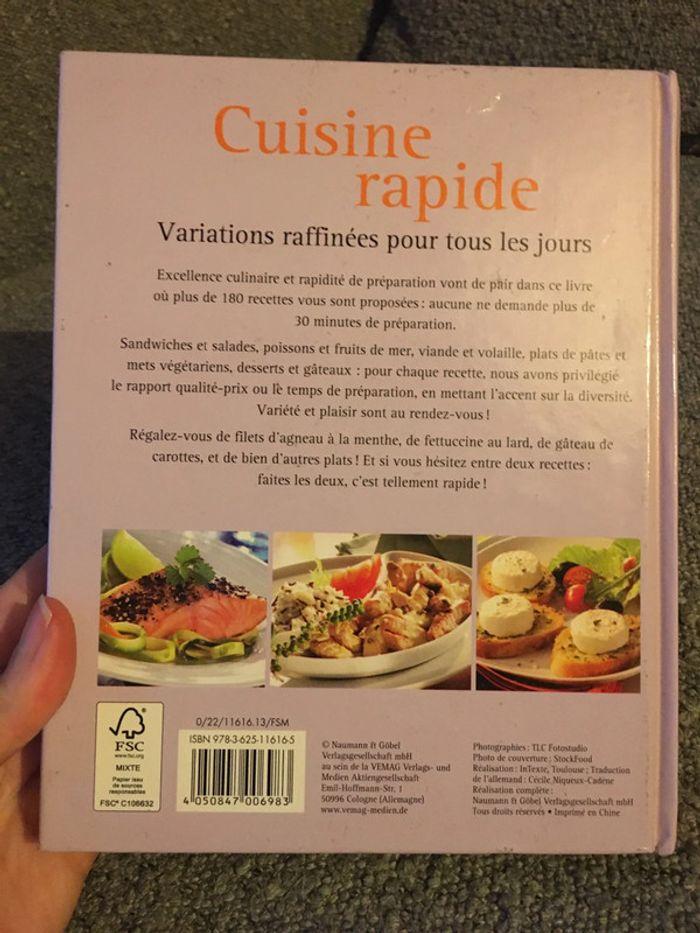 livre cuisine rapide variations raffinées pour tous les jours - photo numéro 2