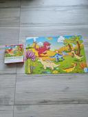 Très grand puzzle dinosaure 46 pièces