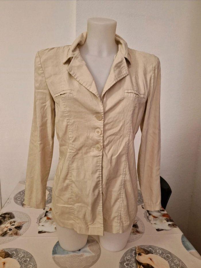 Veste beige - photo numéro 1