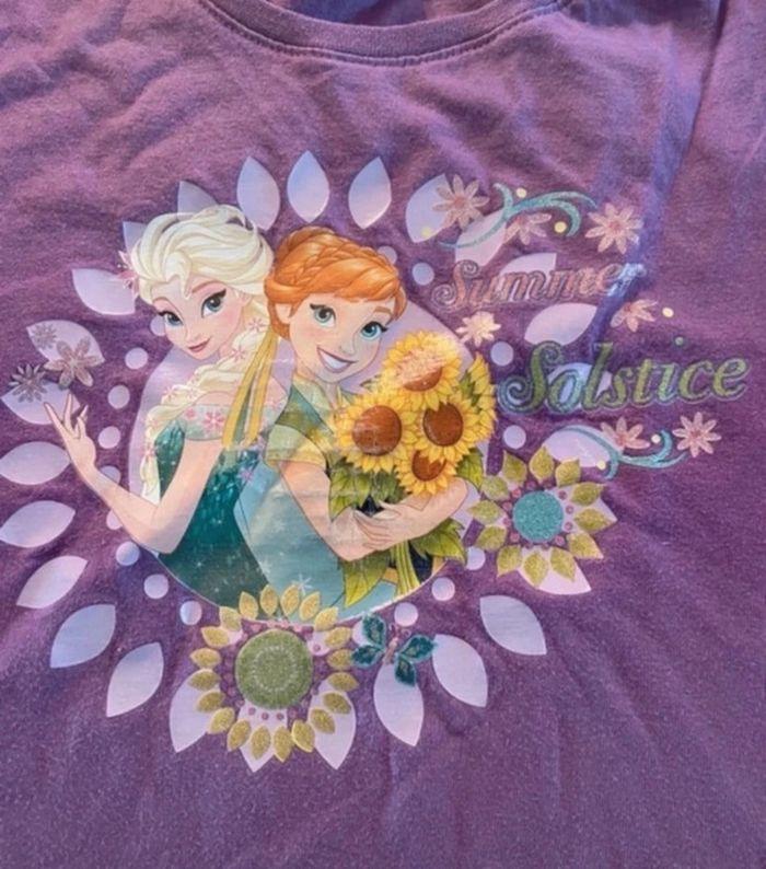 T-shirt la reine des neiges - photo numéro 2