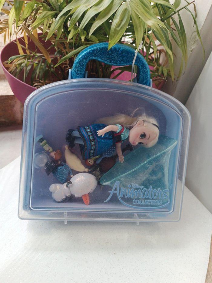 Princesse Disney Frozen Olaf reine neige Elsa Anna little animator animator's poupée doll small - photo numéro 11