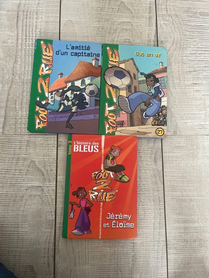 Lot de trois livres Foot 2 Rue - photo numéro 1