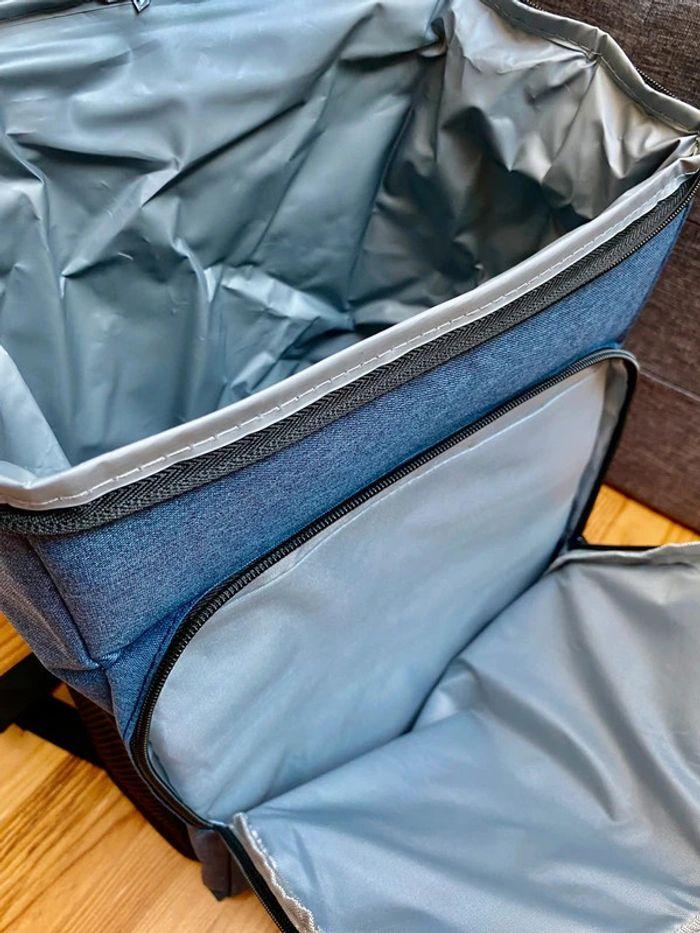 Sac à Dos Isotherme pour voyage 21L, rando, ville Marine NЕUF (prix Amazo: 25eur) - photo numéro 3