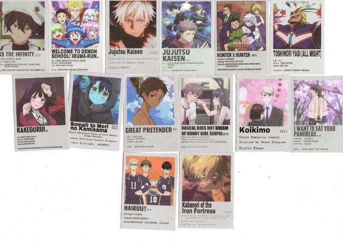 Mini-poster / stickers  animé (1 euro les 4) - photo numéro 3