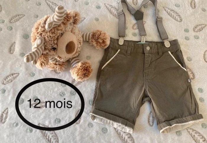 Salopette bébé garçon 12 mois - photo numéro 1