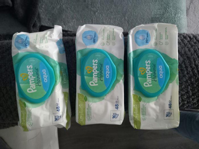 Lot de 3 paquets de lingettes pampers - photo numéro 1