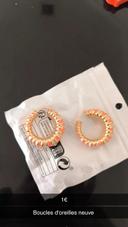 Boucles d'oreilles neuves