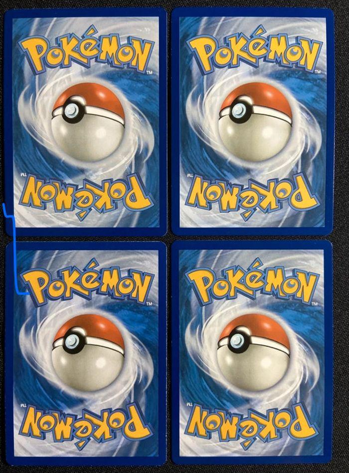 Lot Carte Pokémon Set de 4 Pikachu Collection  FR Edition - photo numéro 2