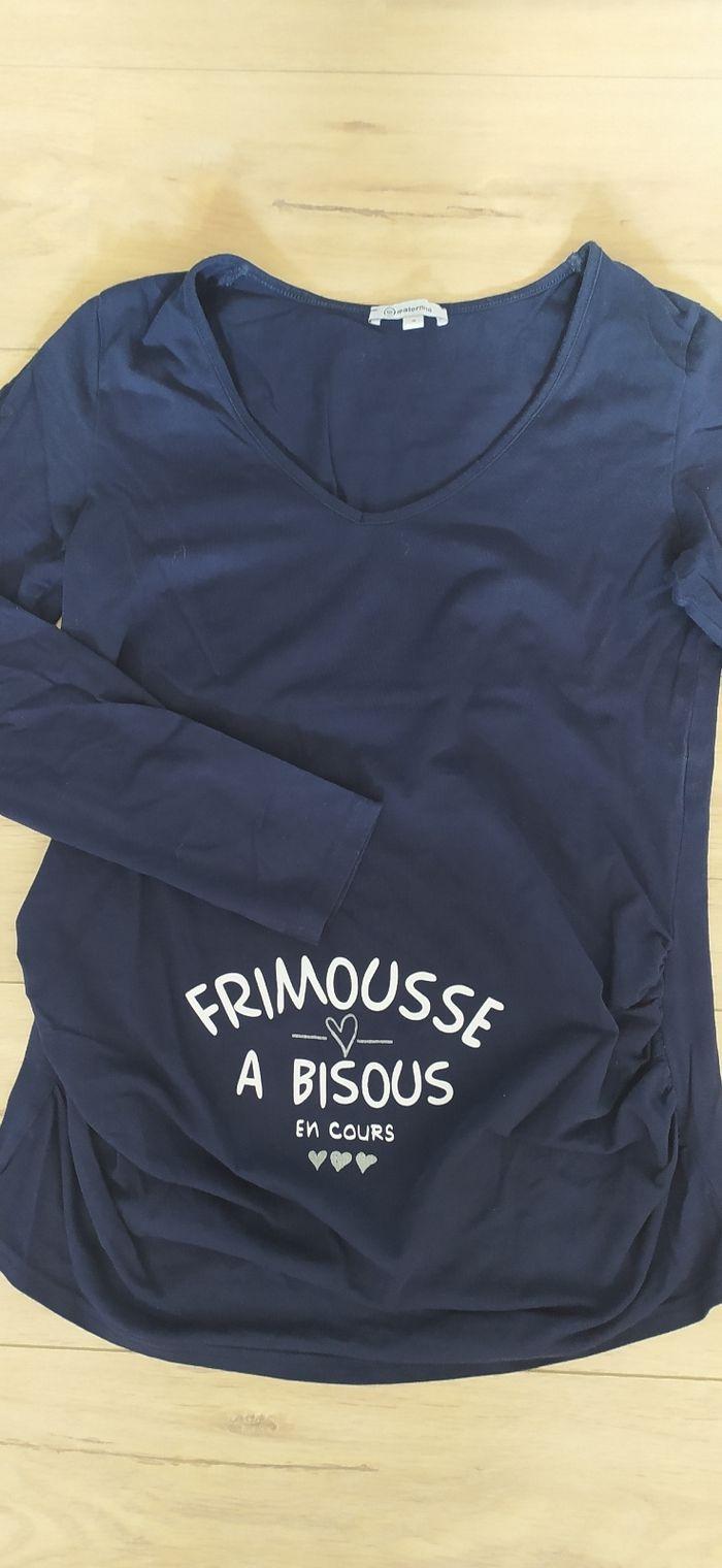 T-shirt grossesse frimousse - photo numéro 2