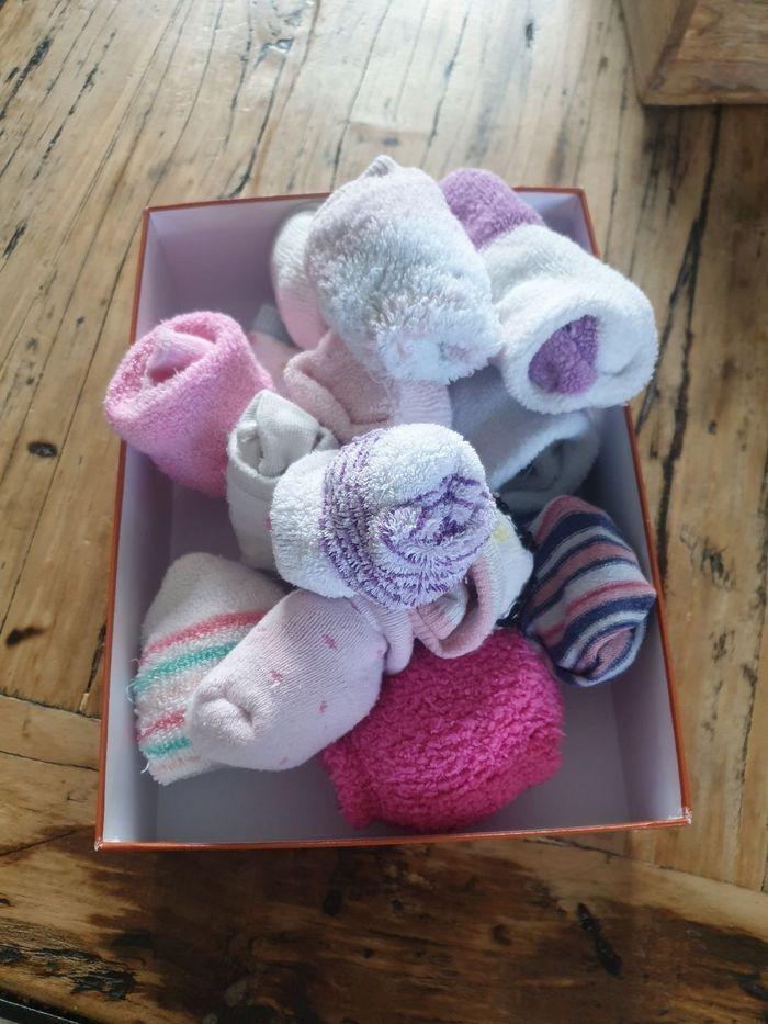 Lot de chaussettes bébé fille - photo numéro 1