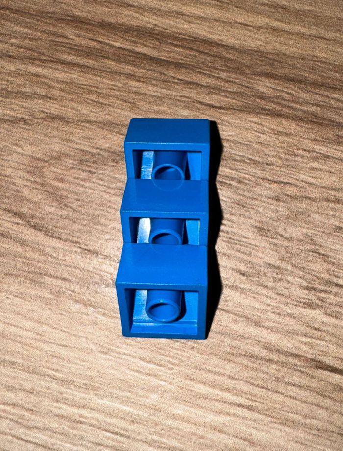 Lot de 3 Pièces Lego 3039p05 - Blue - photo numéro 3