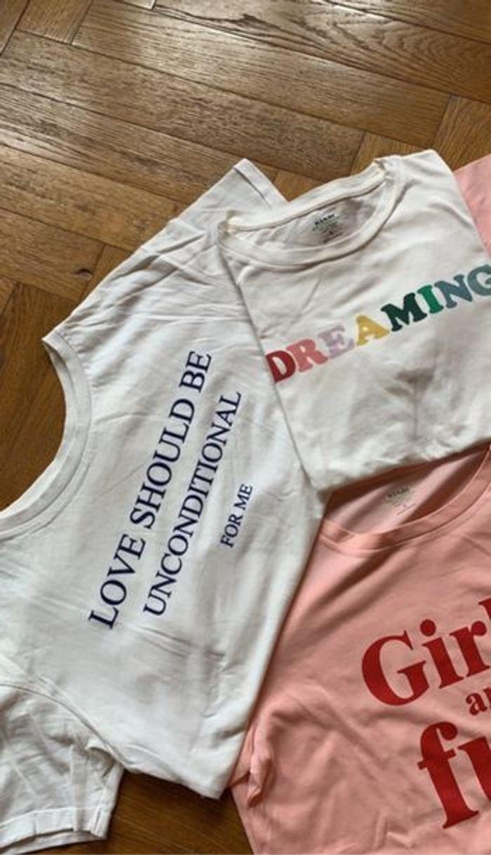 Lot de 5 tee shirts Kiabi - photo numéro 2