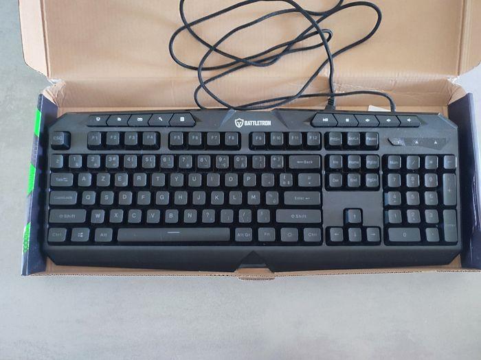 Clavier gaming keyboard with led battletron - photo numéro 2