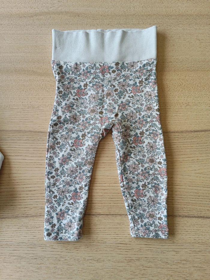 Pantalon bien chaud à fleurs - photo numéro 1