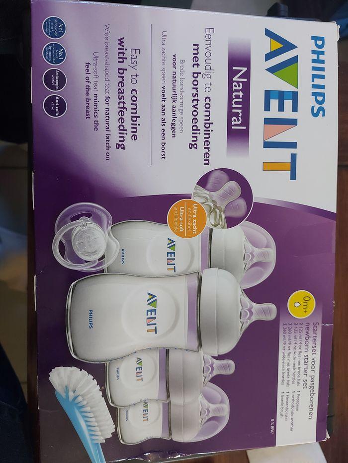 Coffret de 6 biberons nouveau-né Starter-Set Philips Avent Natural 0m+ - photo numéro 2