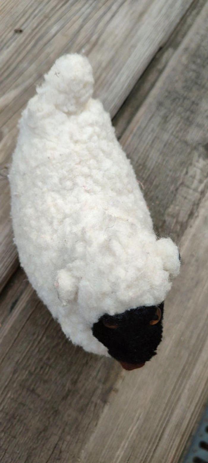 Peluche doudou teddy Bear mouton grove ewe sheep blackfort vintage - photo numéro 2