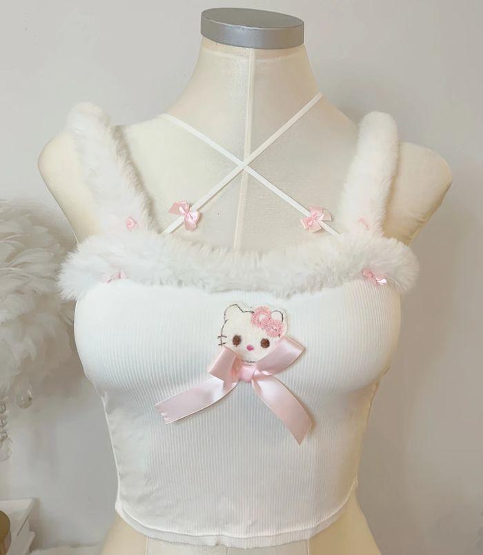 Top rembourré style Sanrio Helllo Kitty Snow White - photo numéro 2