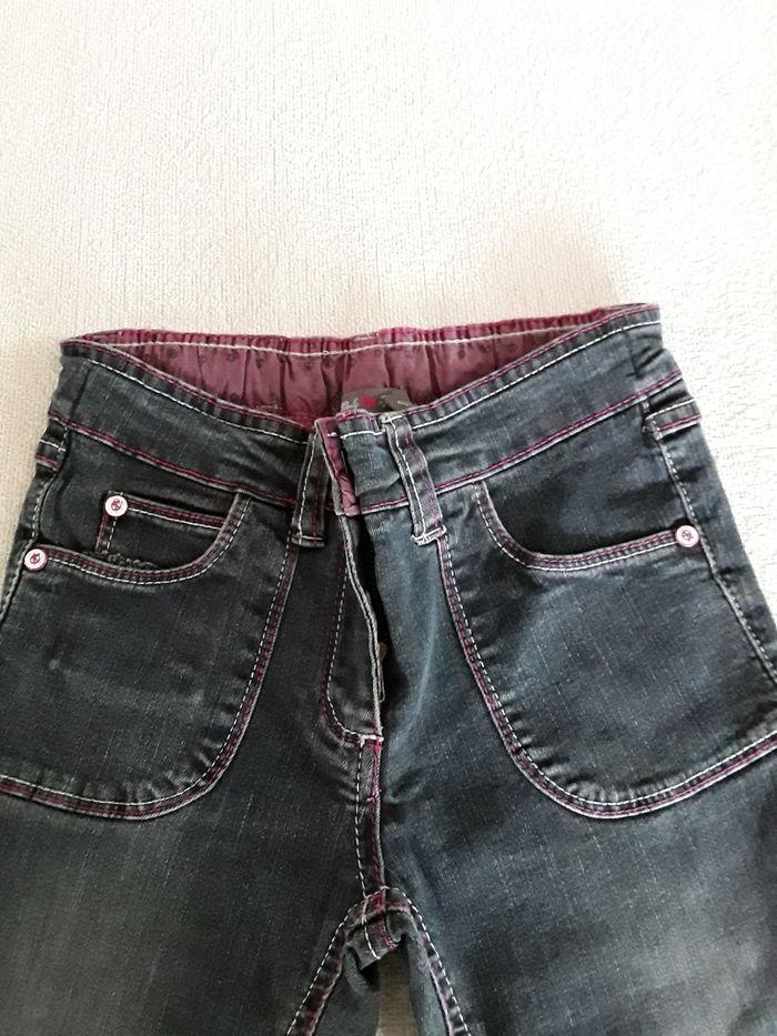 Lot 2 jeans taille 10 ans - photo numéro 4