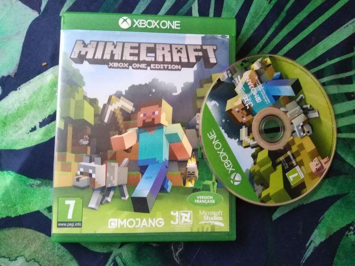 Jeu x box one mine craft, jeu vidéo ado, construction, console, idée cadeau de Noël - photo numéro 1