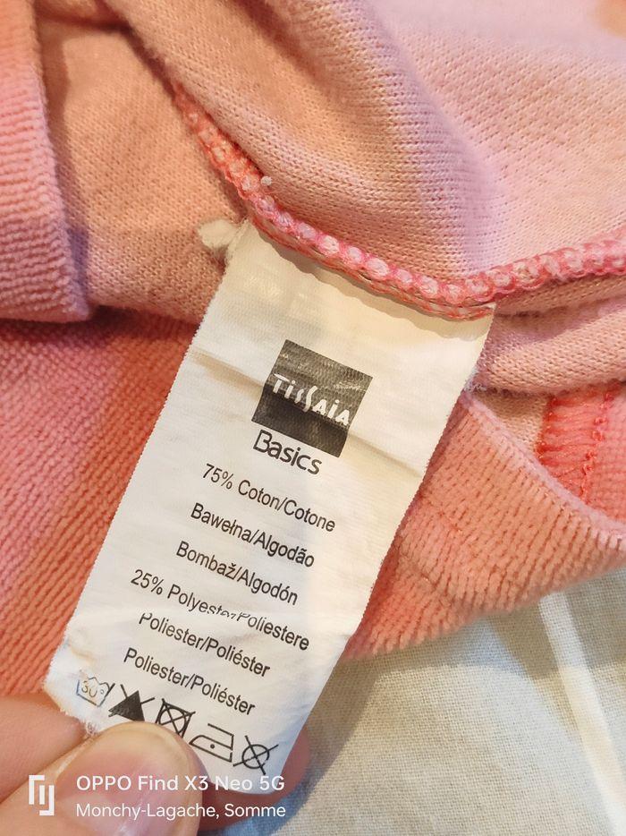 Haut de pyjama en velours 6ans 0€50 -50% dès 2 achetés - photo numéro 4