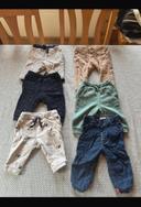 Lot 6 pantalons