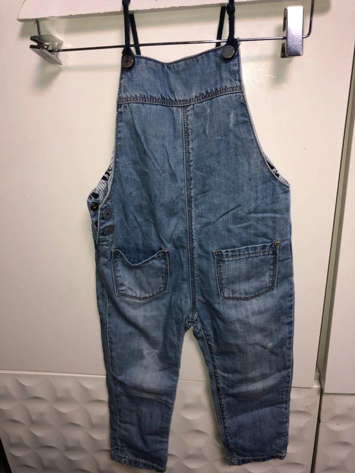 Salopette jeans Zara 2/3ans - photo numéro 12