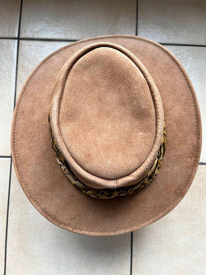 Chapeau cuir jacaru - photo numéro 5