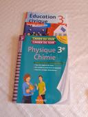 Lot de 2 livres/cahiers d'exercices 3e