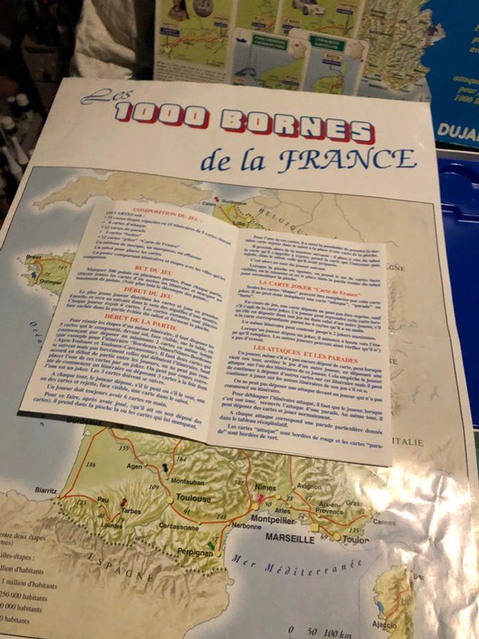 Jeu des 1000 bornes de la France bon état - photo numéro 3