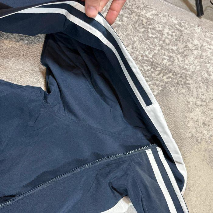 Track Jacket Sergio Tacchini Athletic Lab Y2k 90's 2000's Navy Blue & White - photo numéro 8