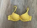 Soutien gorge jaune dentelle