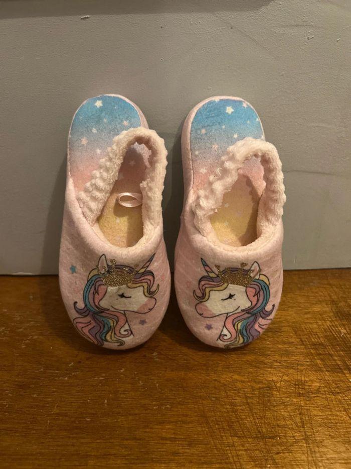 Chaussons licorne - photo numéro 1