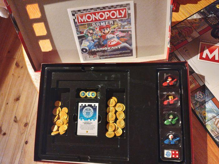 Jeu  monopoly mario kart avec des figurines en plus  35€ - photo numéro 2