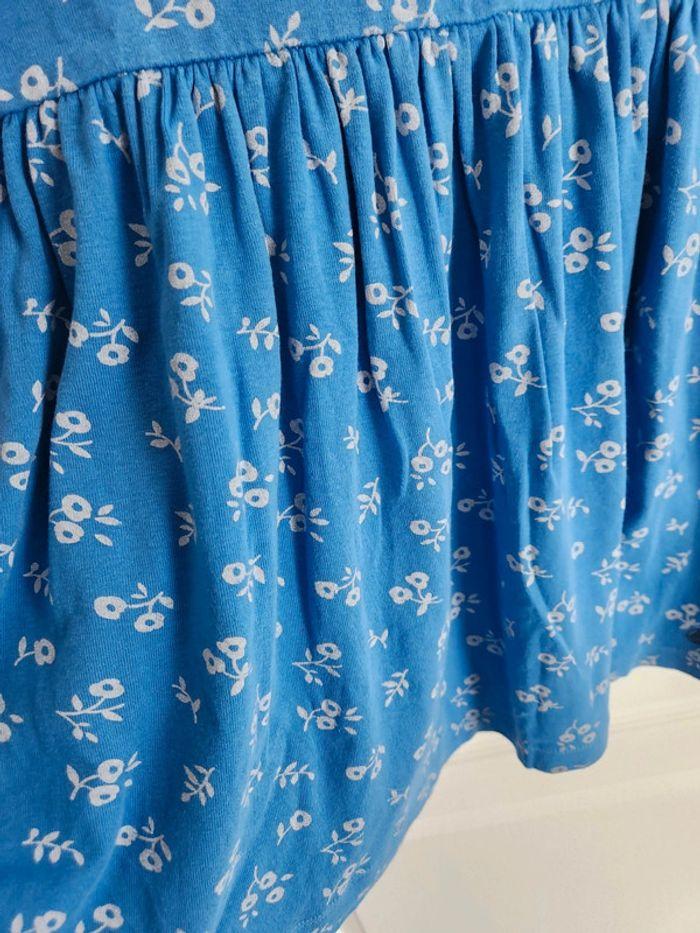 Robe été Bleue Fleurs Petit Bateau - photo numéro 5