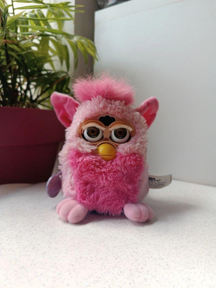 Furby vintage vtg rose pink tiger Electronic interactif électronique flamingo 1999 - photo numéro 2