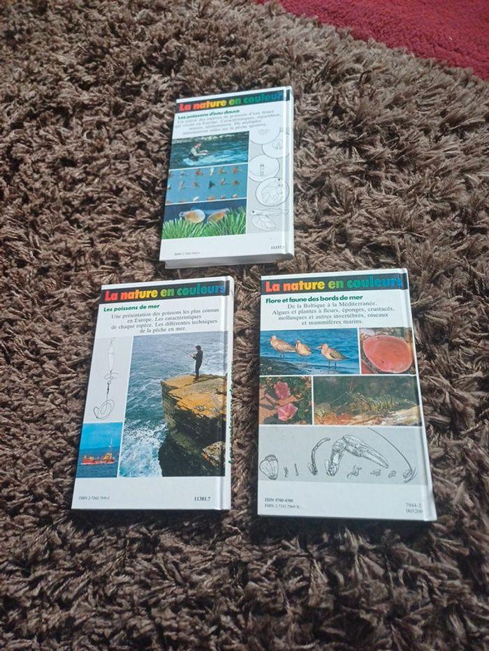 Lot de 3 livres la nature en couleurs - photo numéro 4