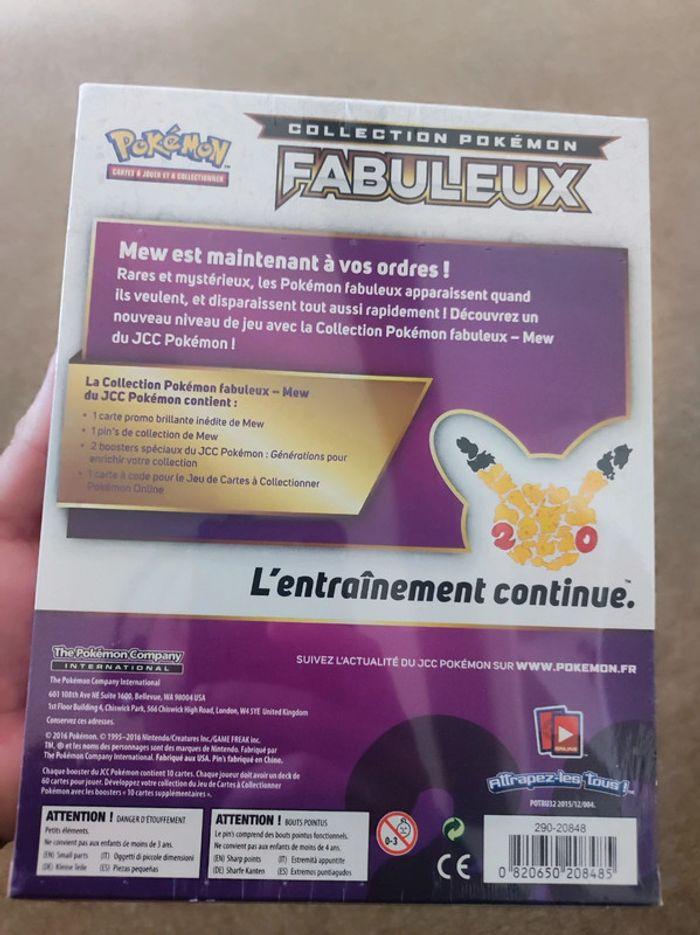 Coffret pokémon MEW Fabuleux Génération - photo numéro 2