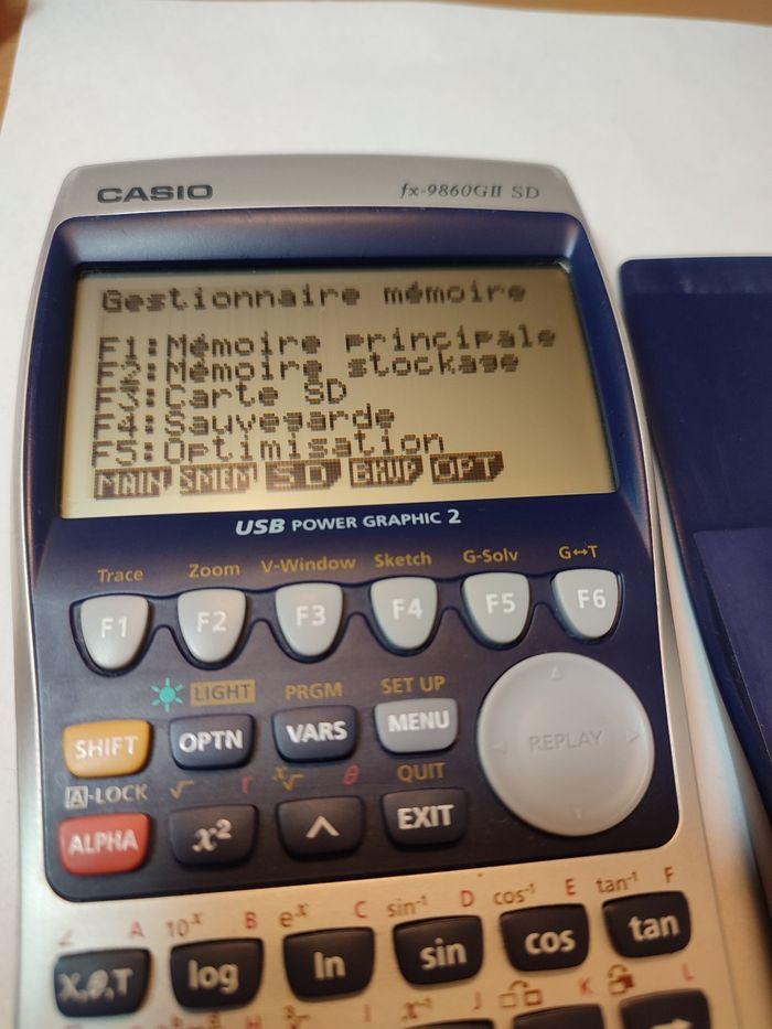 Casio calculatrice graphique - photo numéro 2