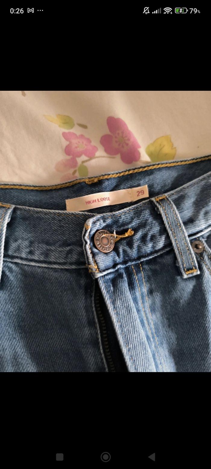 Jeans Levi's femme high loose taille haute - photo numéro 5