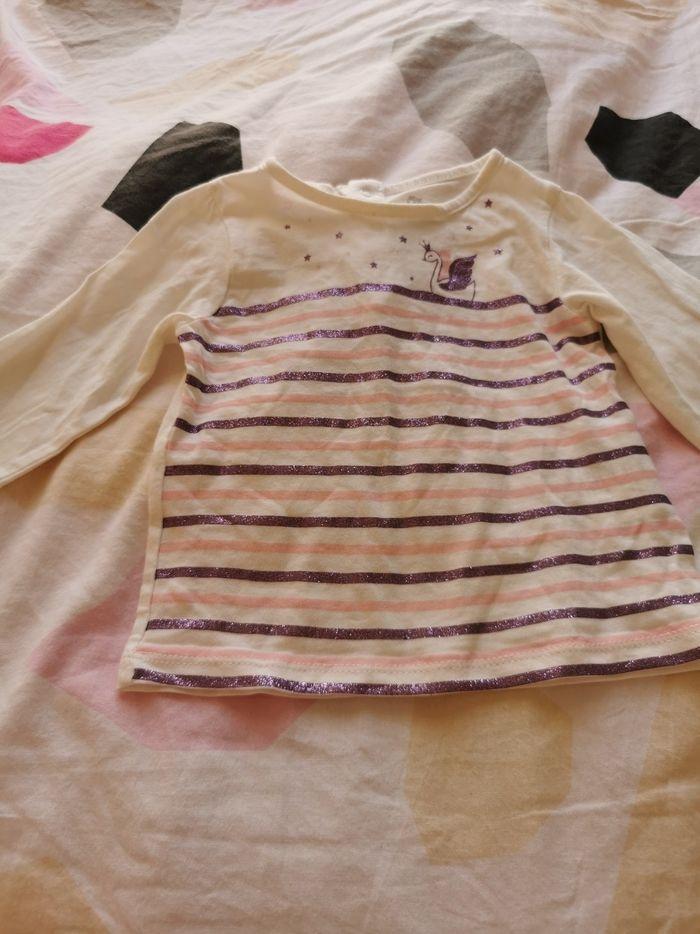 T shirt fille taille 12 mois