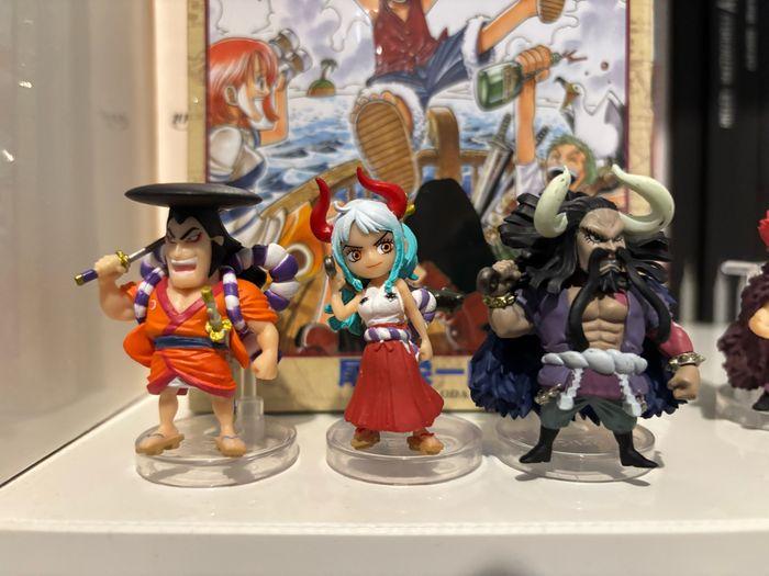 Lot One Piece Figurine x12 Onepi no mi Gashapon Bandai Japon - photo numéro 5